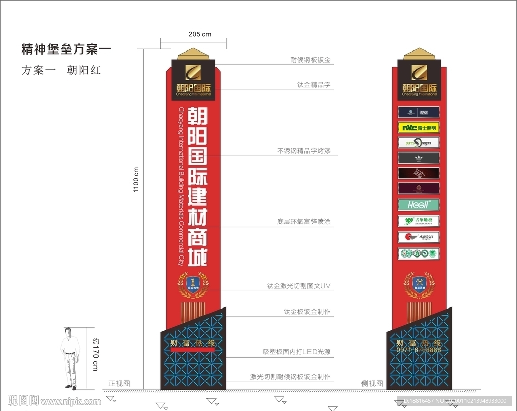 站立牌 路口指示牌矢量导