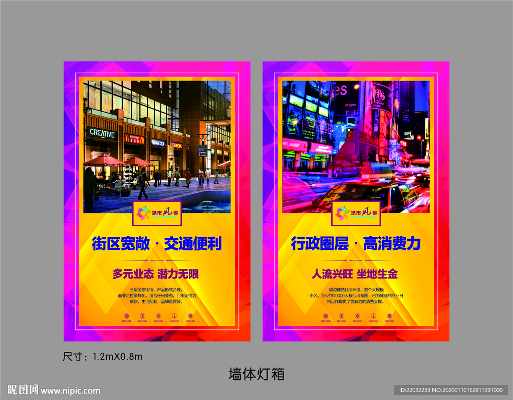 售楼部展板