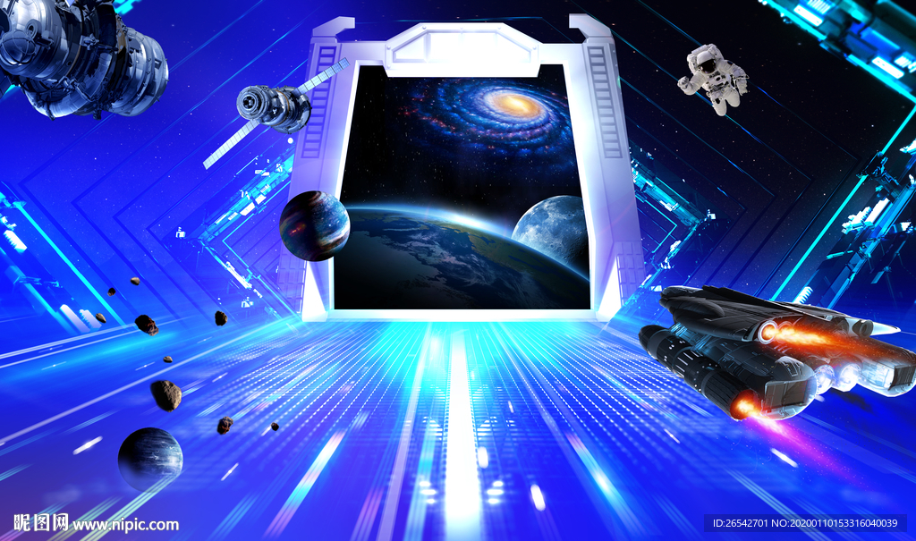 3D画立体画星球大战