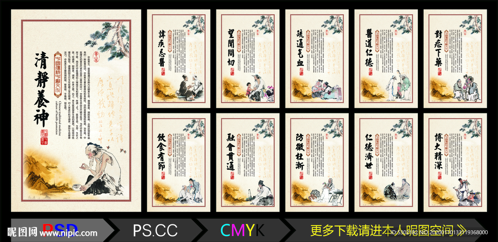 中医展板