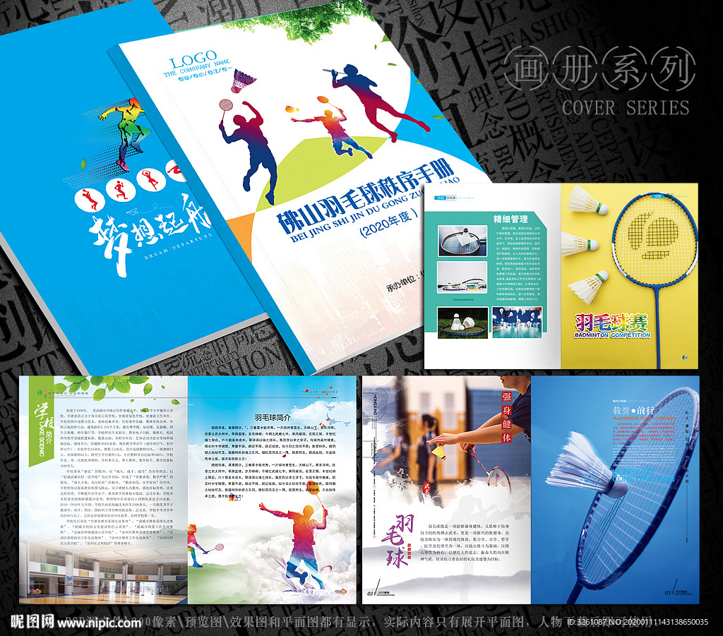 羽毛球画册