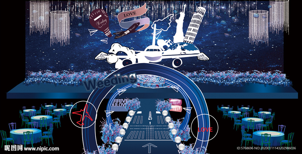 飞机婚礼