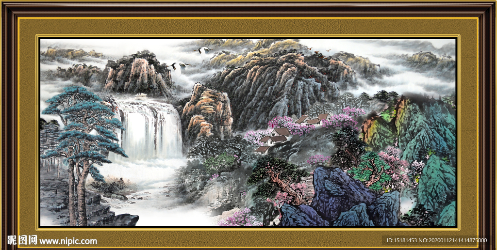 国画山水