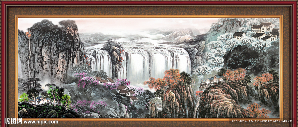 山水风景画