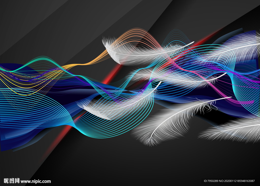 北欧简约背景墙