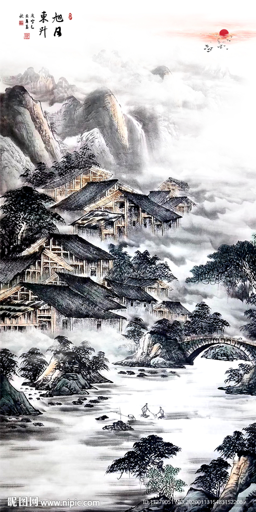 山水画民俗画