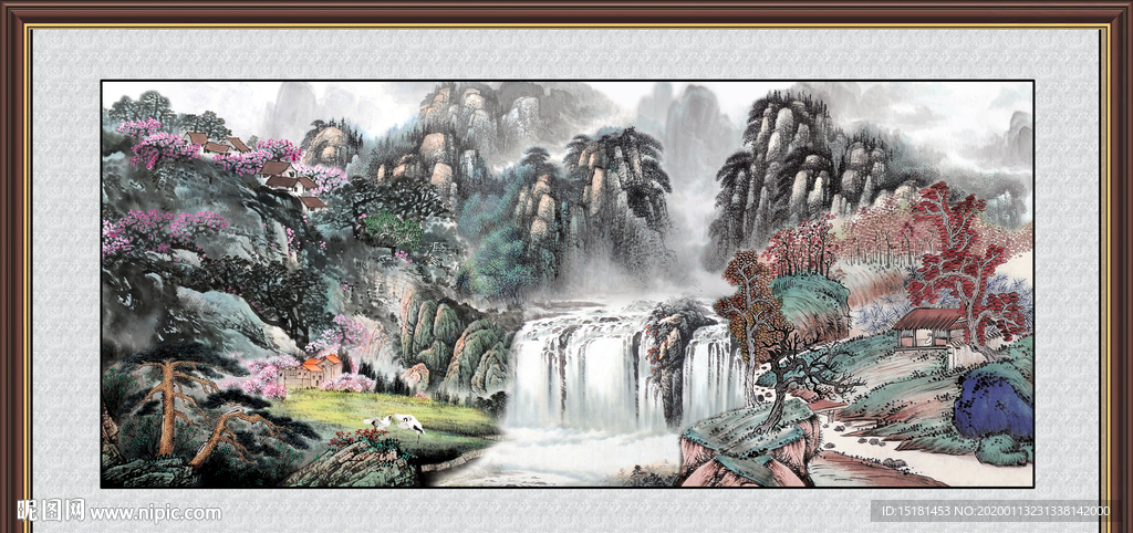 山水风景画