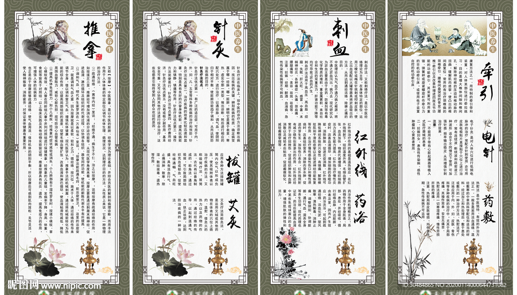中医展板
