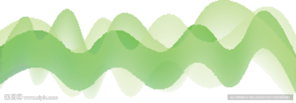 矢量图渐变彩色线条波浪背景图
