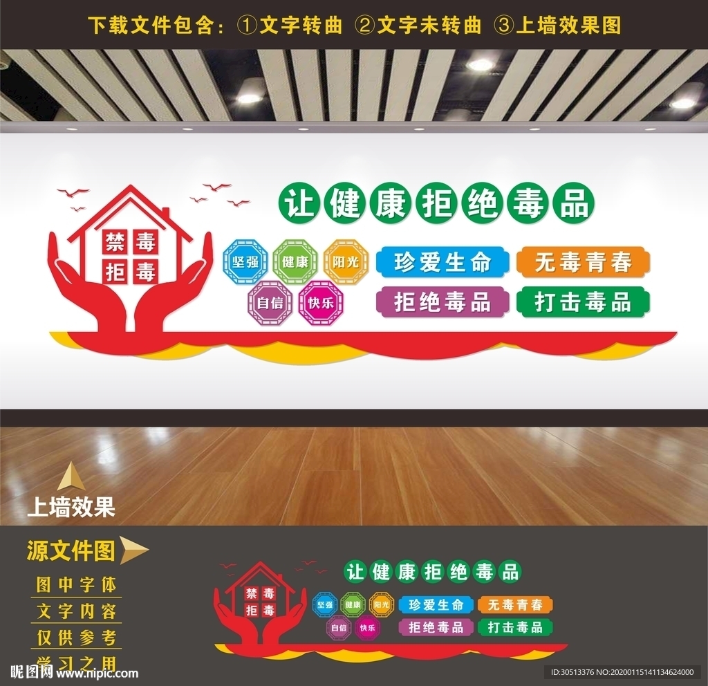 禁毒展板