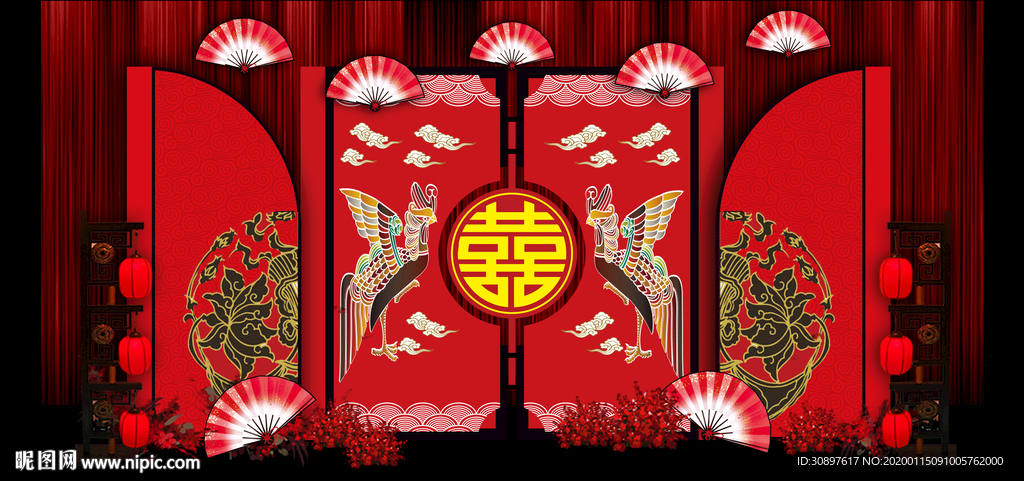 古典红色婚礼
