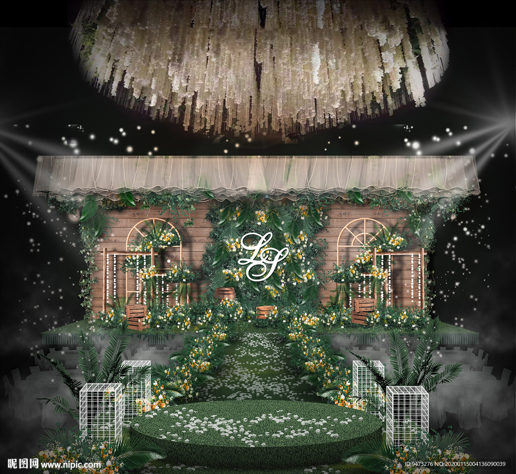 田园森系仪式区