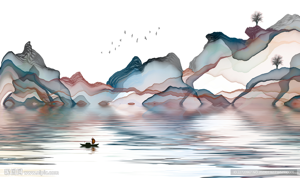 水墨山水
