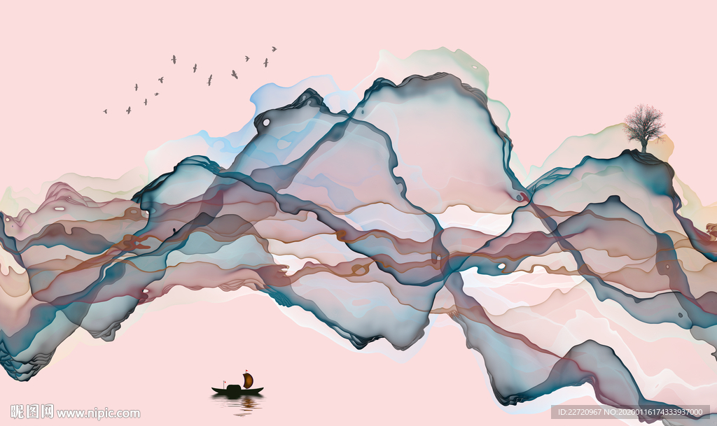 水墨山水