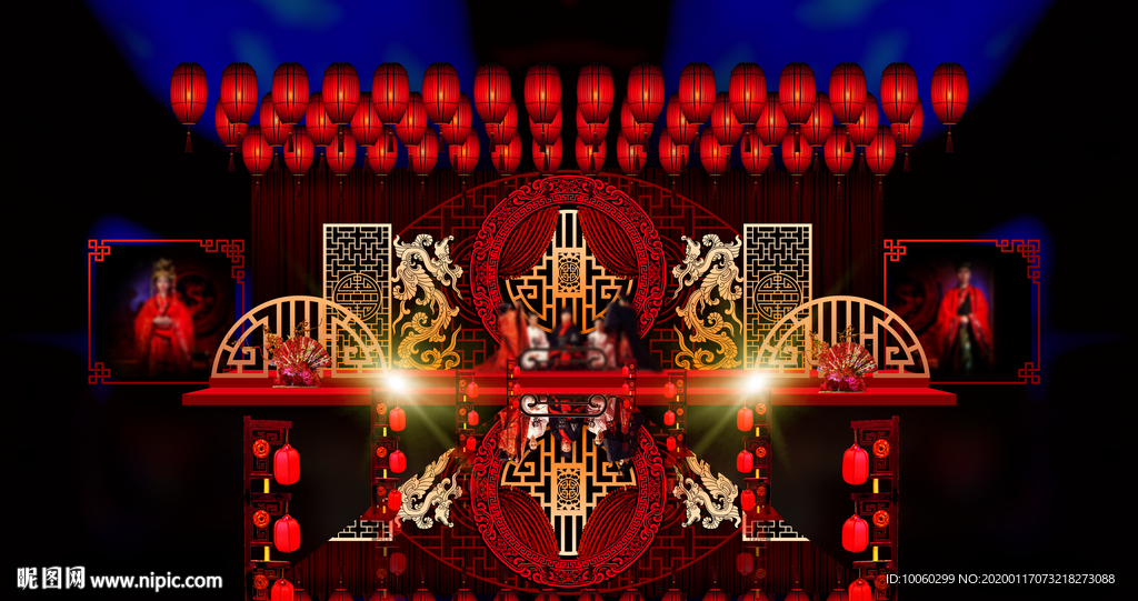 汉唐婚礼效果图