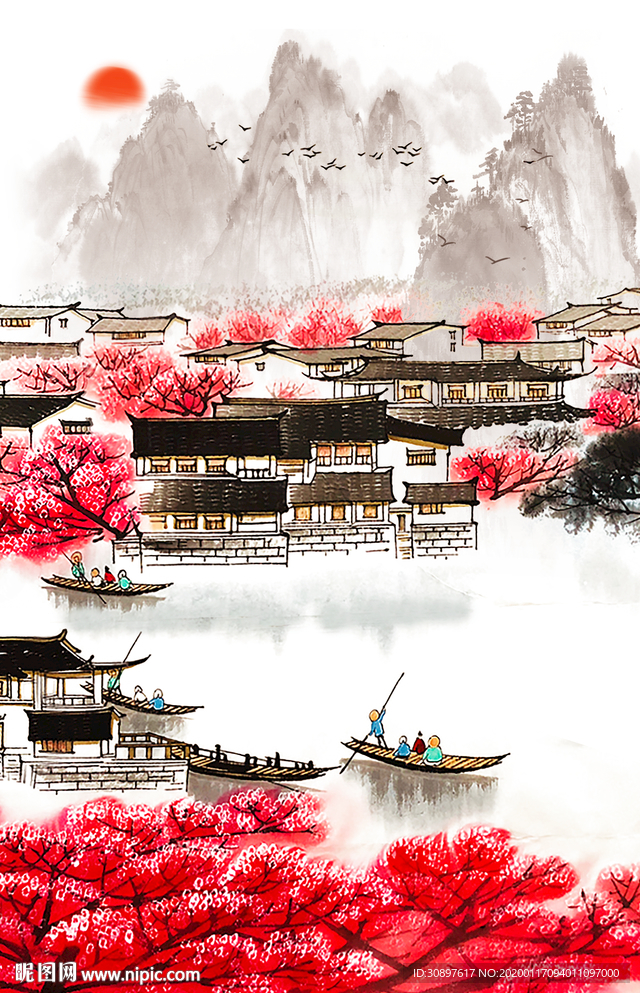 江南桃花开