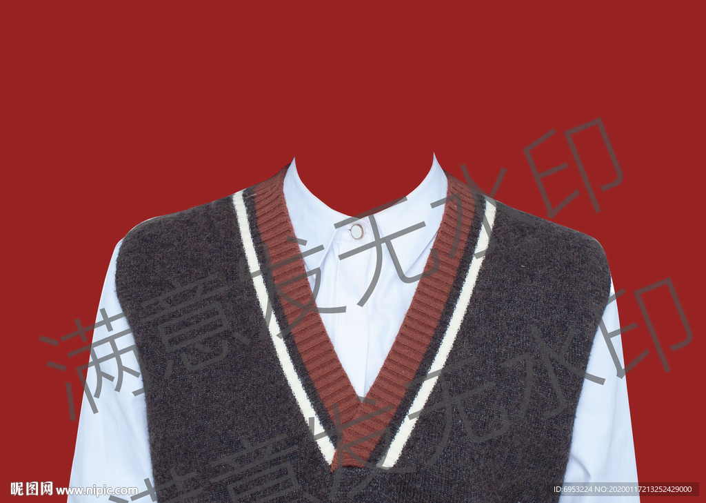 女生毛衣模板