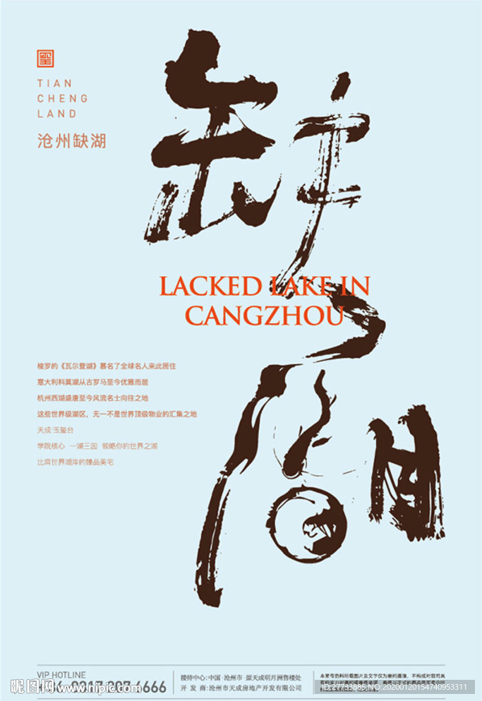 缺湖海报
