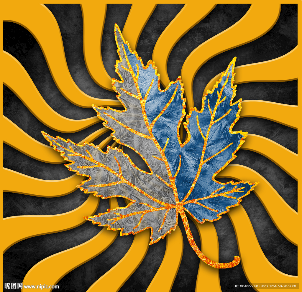 北欧装饰画珐琅彩 晶瓷画 晶