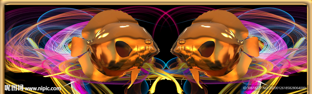 北欧装饰画珐琅彩