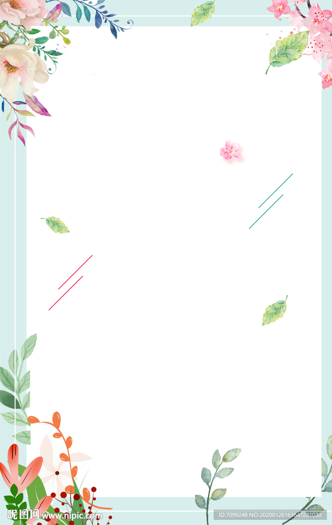 简约花朵