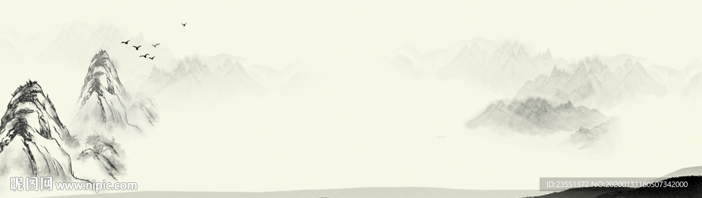 水墨画 装饰水墨画