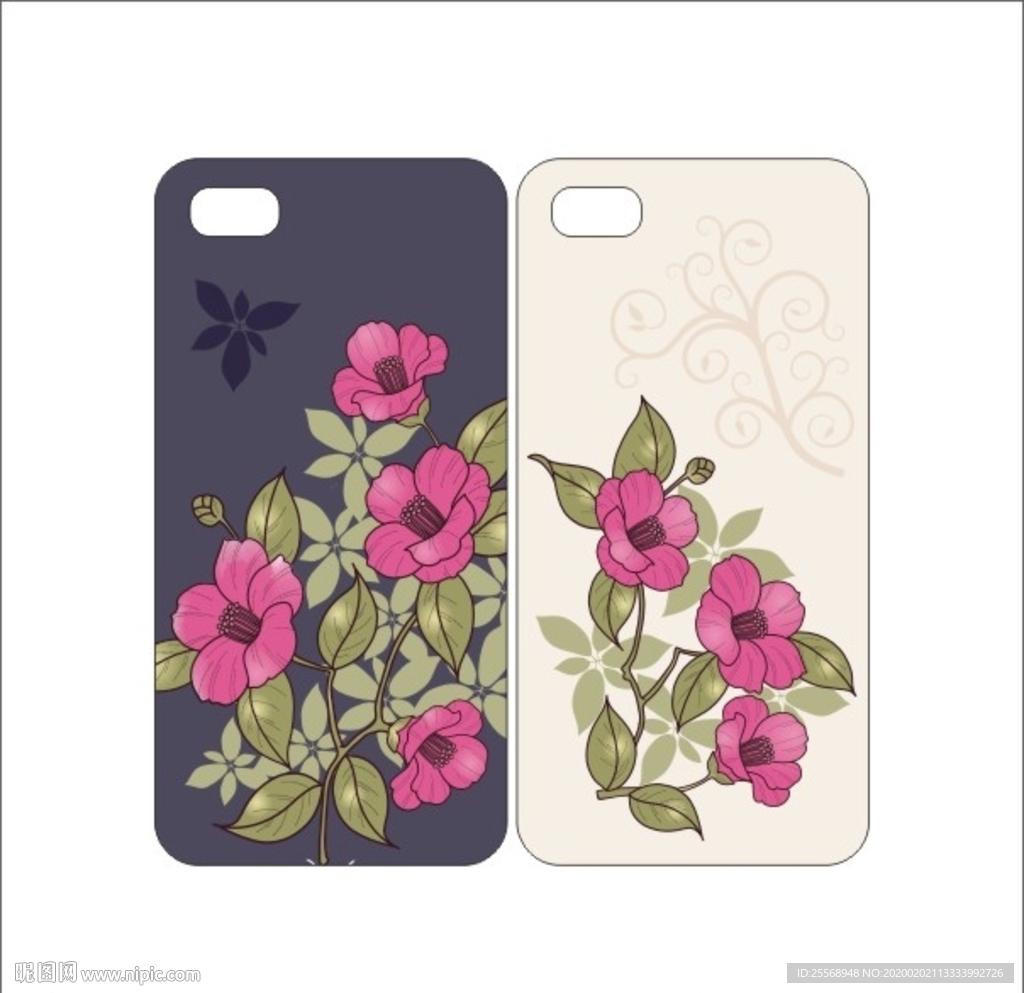 花卉花朵图案手机壳
