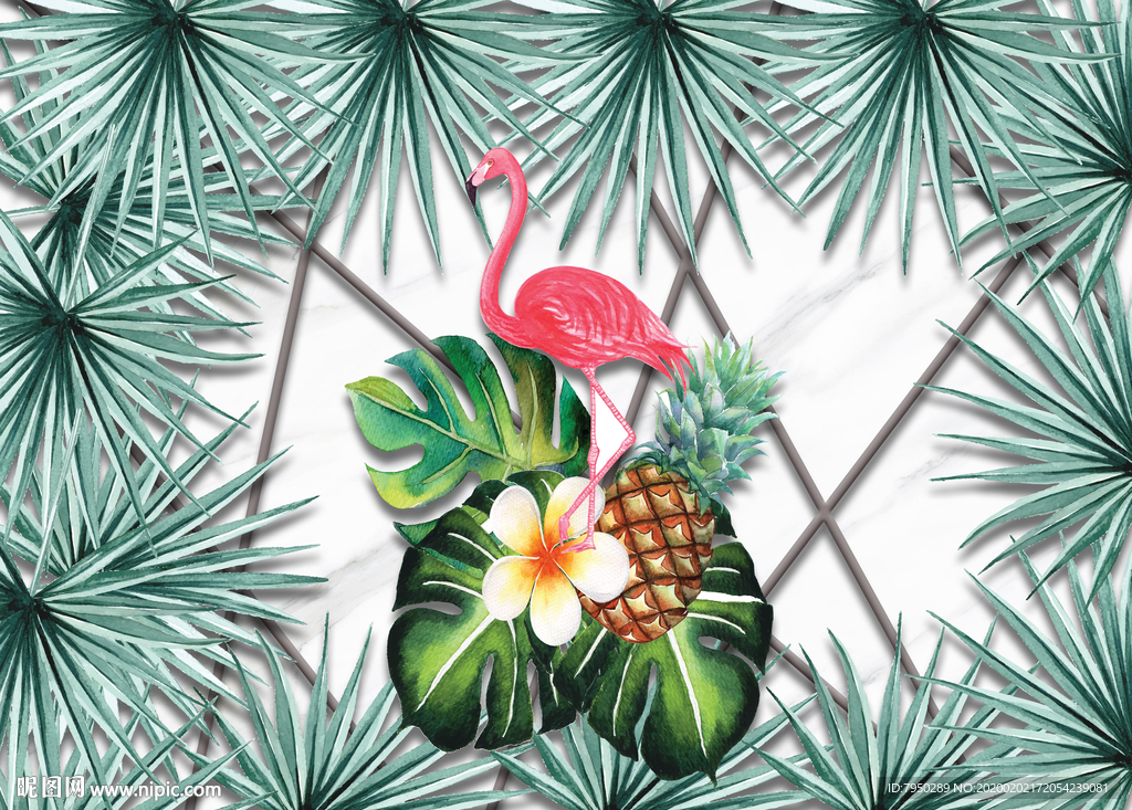 北欧背景墙