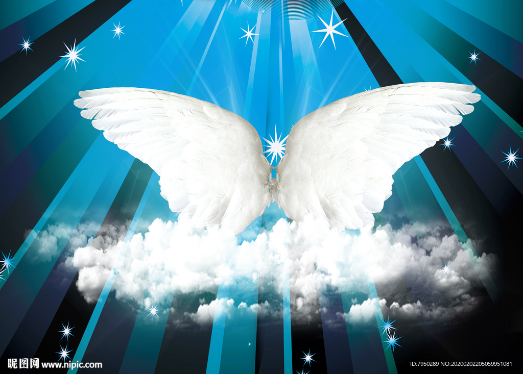 翅膀网红拍照背景墙