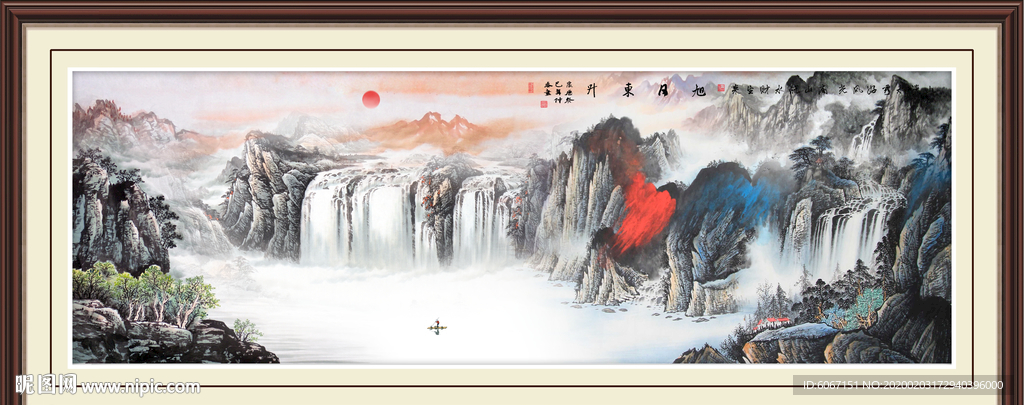 国画山水