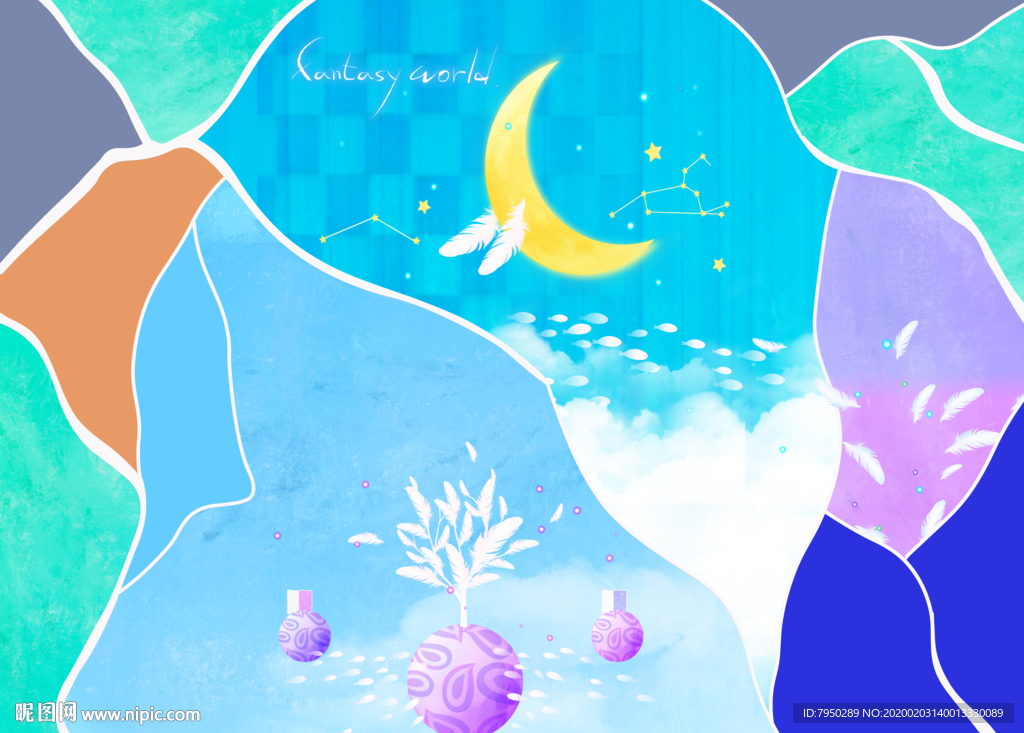 北欧背景墙装饰画