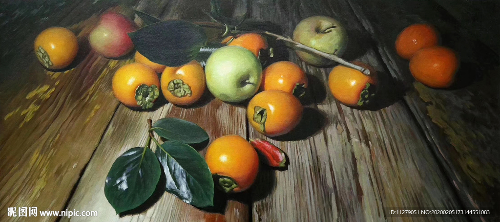 水果油画装饰画