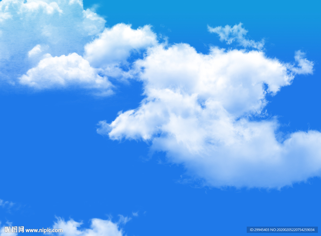 蓝天白云