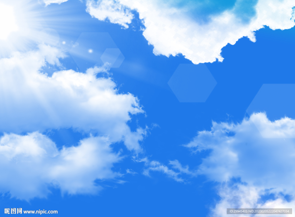 蓝天白云