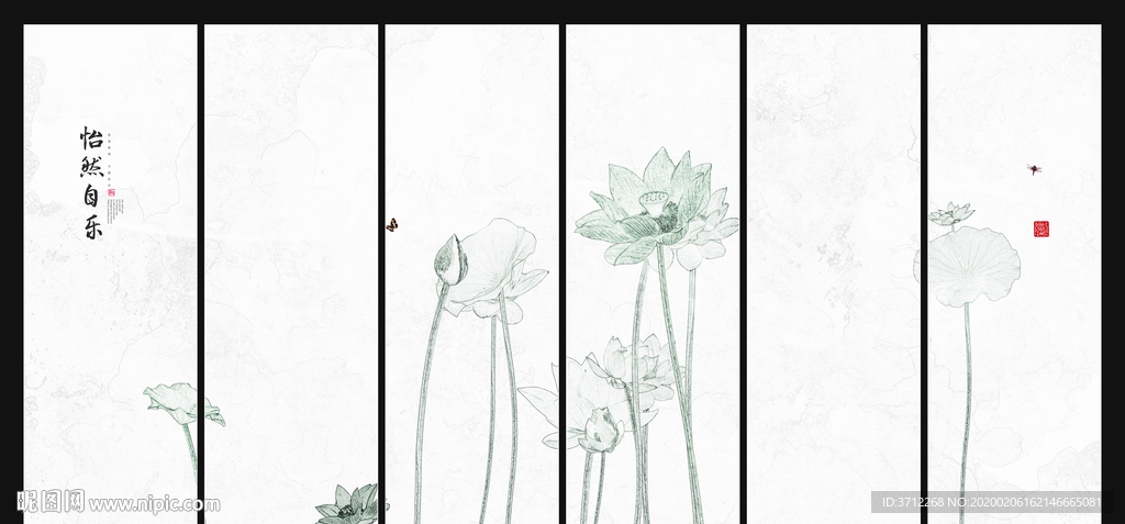艺术荷花