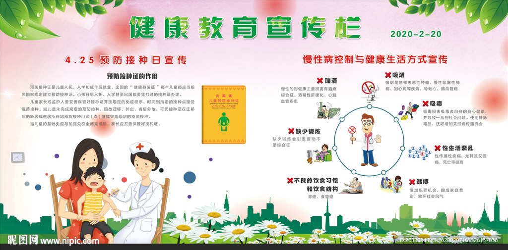 健康教育宣传栏