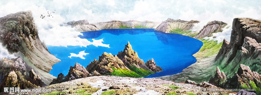 山水聚宝盆