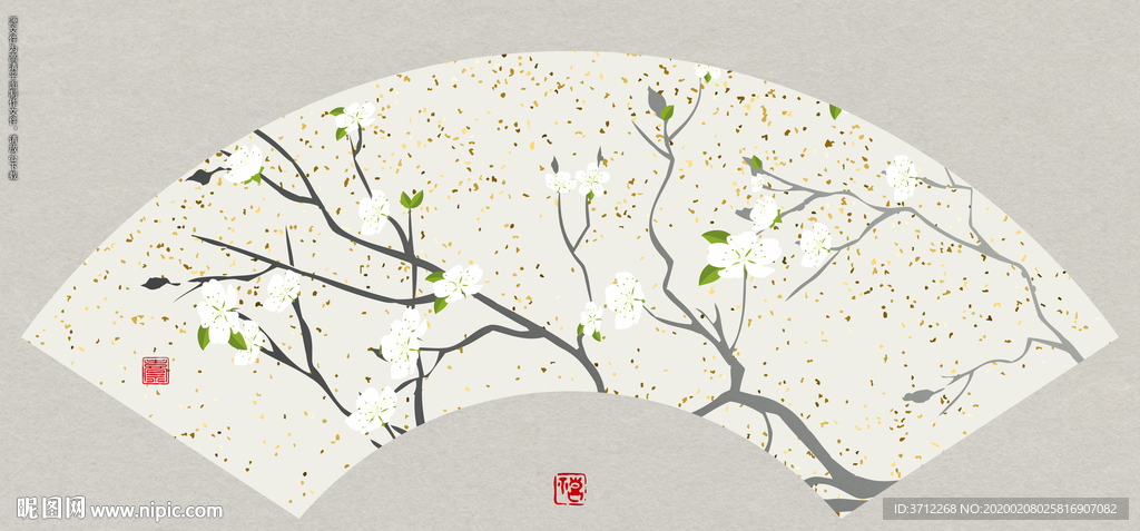 简约梅花图