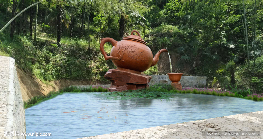 茶壶 雕塑景观