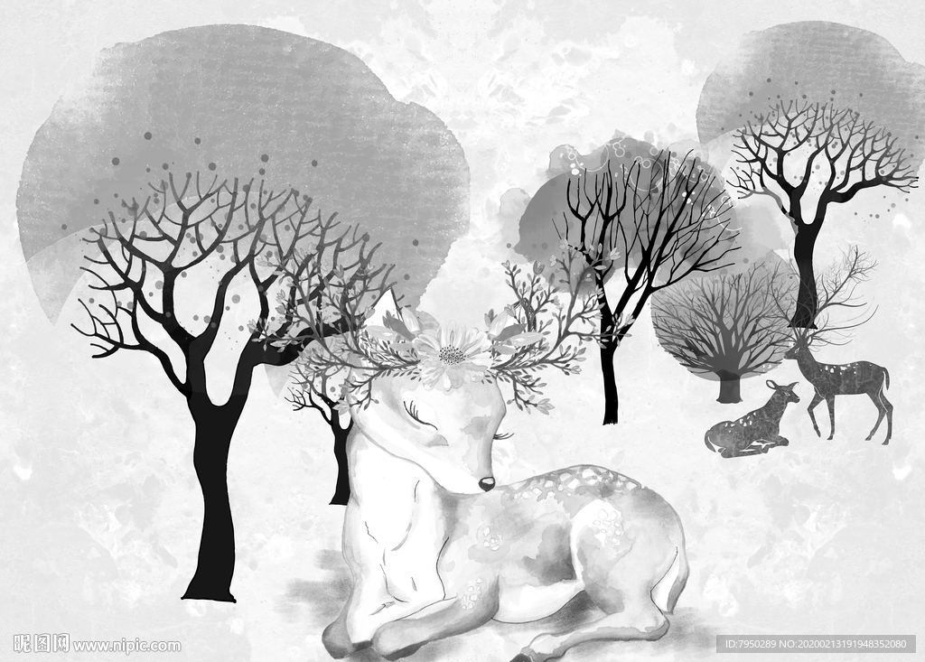 北欧北欧装饰画