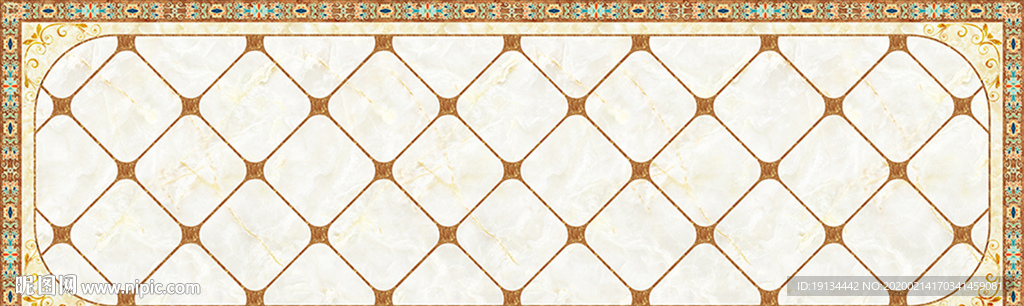 地拼花欧式大理石玄关地板