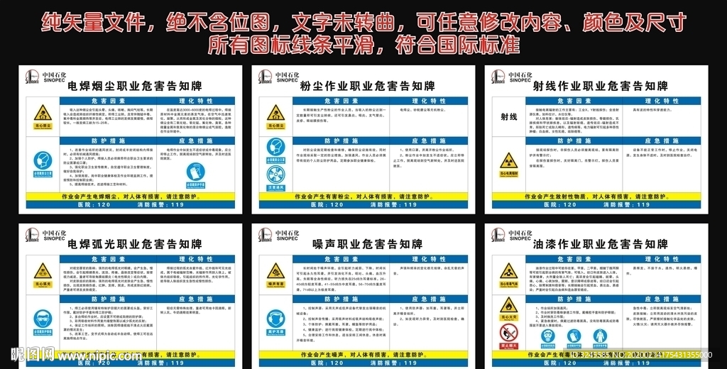 职业危害告知牌