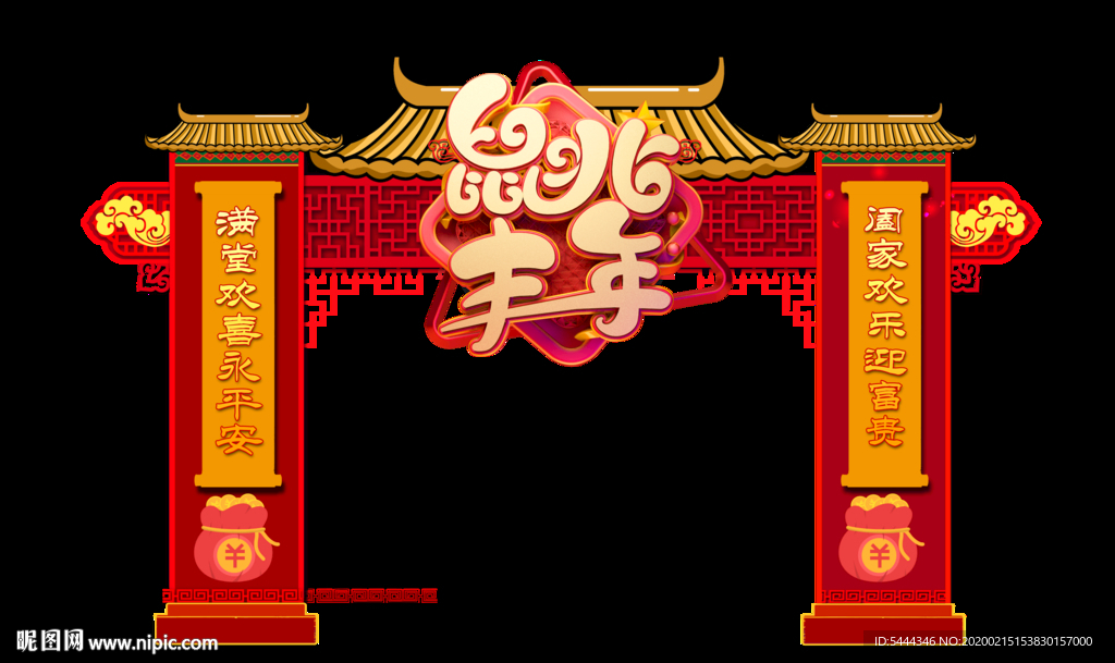 新年门头
