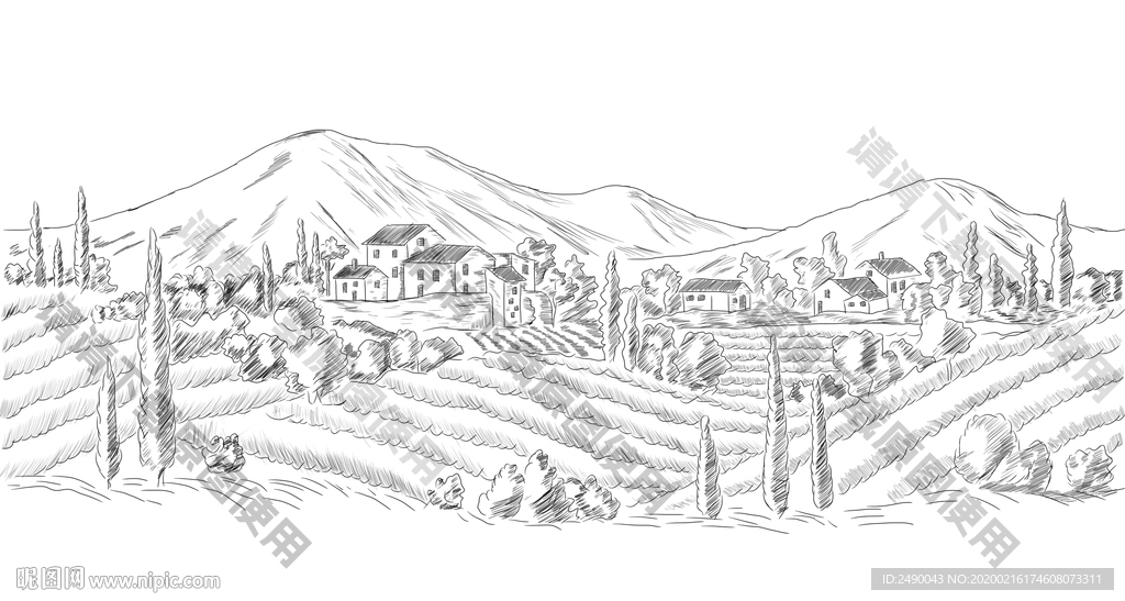 手绘庄园