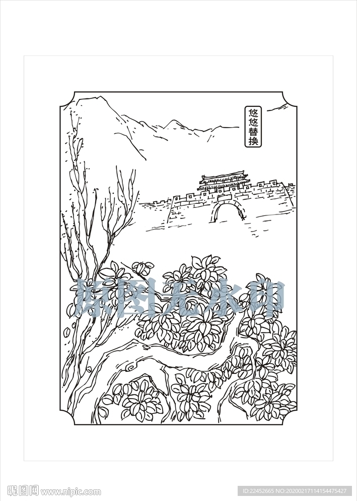 社区变迁文化宣传石雕