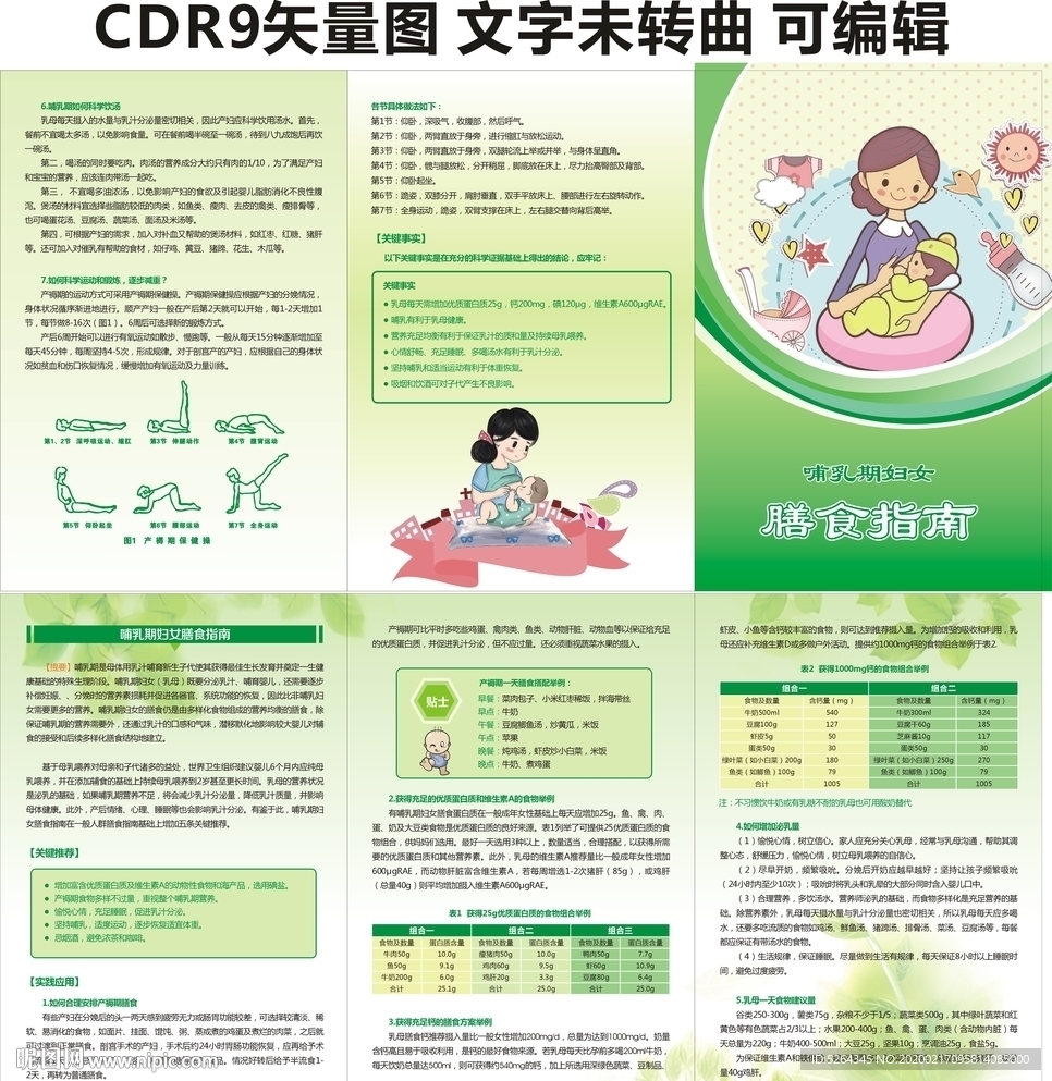 哺乳期妇女膳食指南