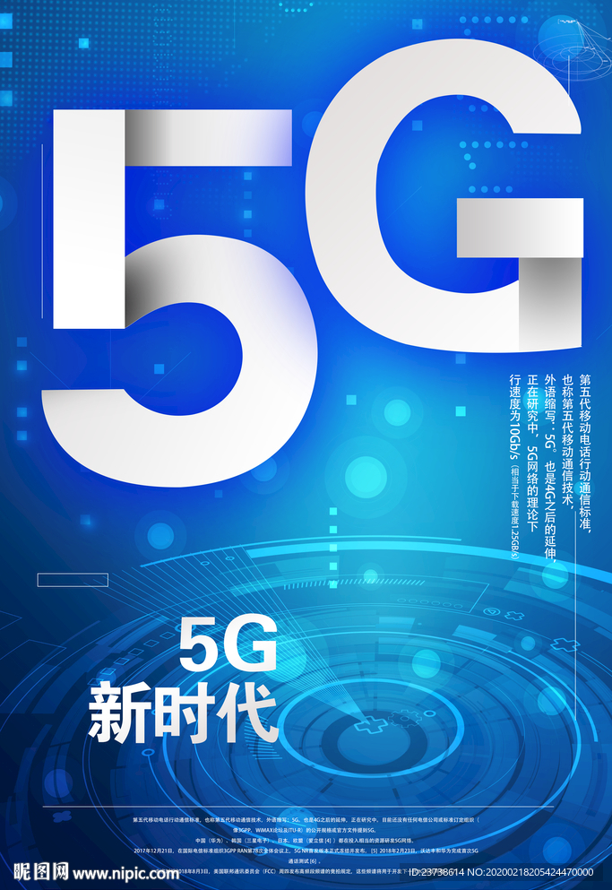 5G新时代海报