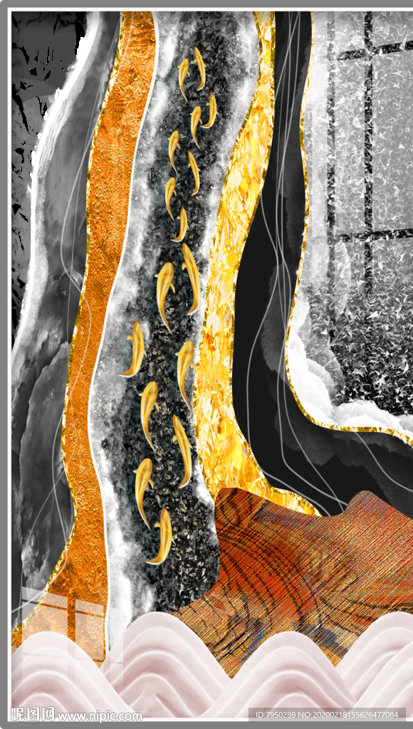 北欧轻奢装饰画
