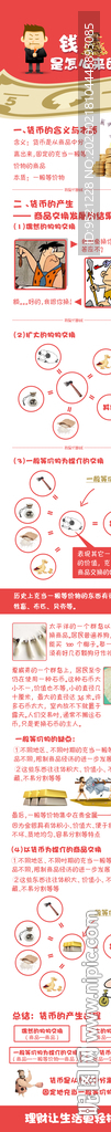 钱是怎么来的理财海报