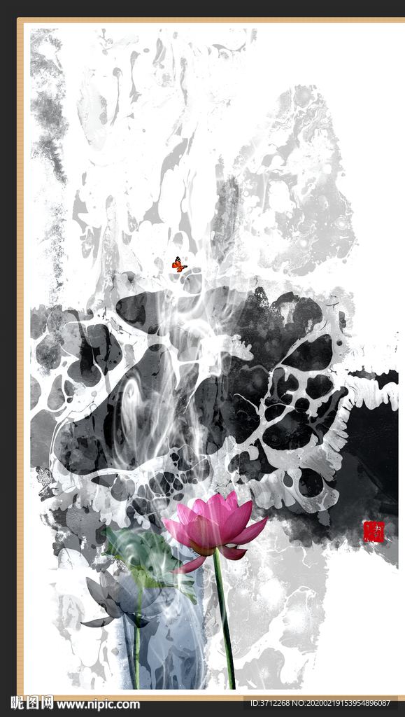 清新壁画